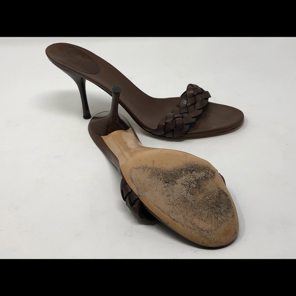 Gucci Sandals Woven Mules - Picture 5 of 9